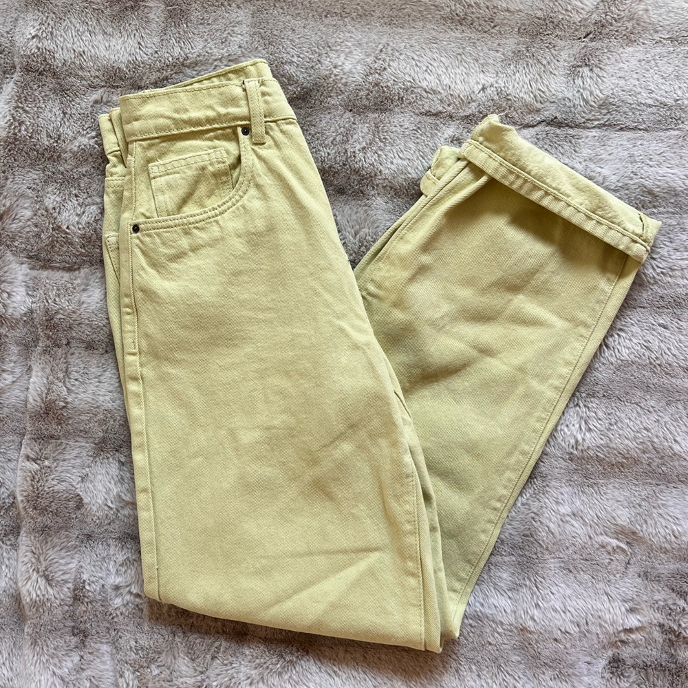 Green jeans